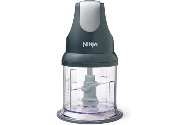 Ninja NJ100C, Express Chop For Chopping, Mincing, and Pureeing, Black, 200W (Canadian Version) 16oz