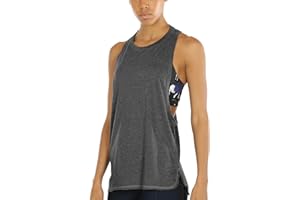 icyzone Workout Tank Tops for Women - Running Muscle Tank Sport Exercise Gym Yoga Tops Athletic Shirts