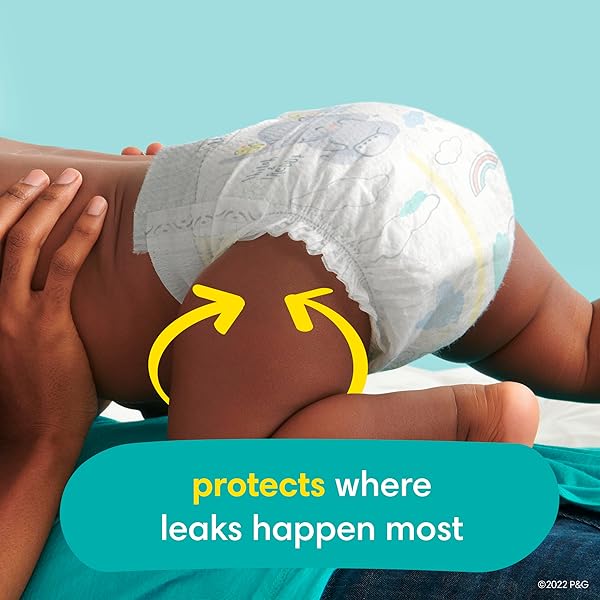 PAMPERS BABY DIAPERS – SWADDLERS – SIZE 0, 140 COUNT, ULTRA ABSORBENT DISPOSABLE NEWBORN DIAPER