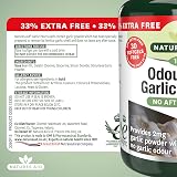 Natures Aid Odourless Garlic Pearls 120 Softgel Capsules - Heart Health view 5