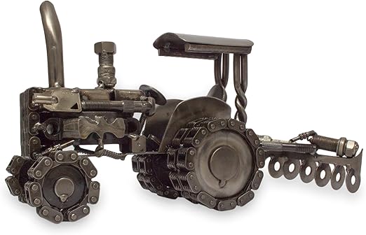 tractor metalico juguete