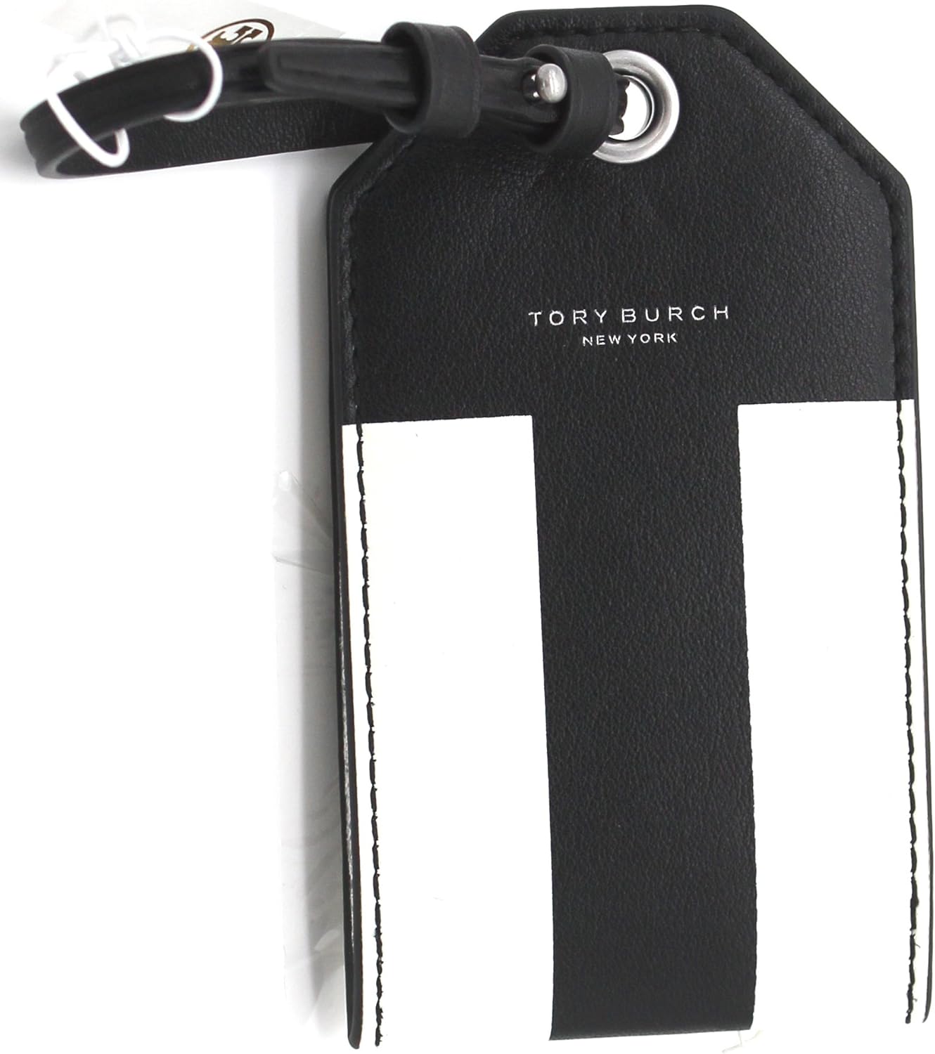 tory burch luggage tag