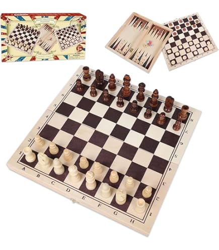 Amazon.com: Schylling Chess & Checkers Set : Toys & Games