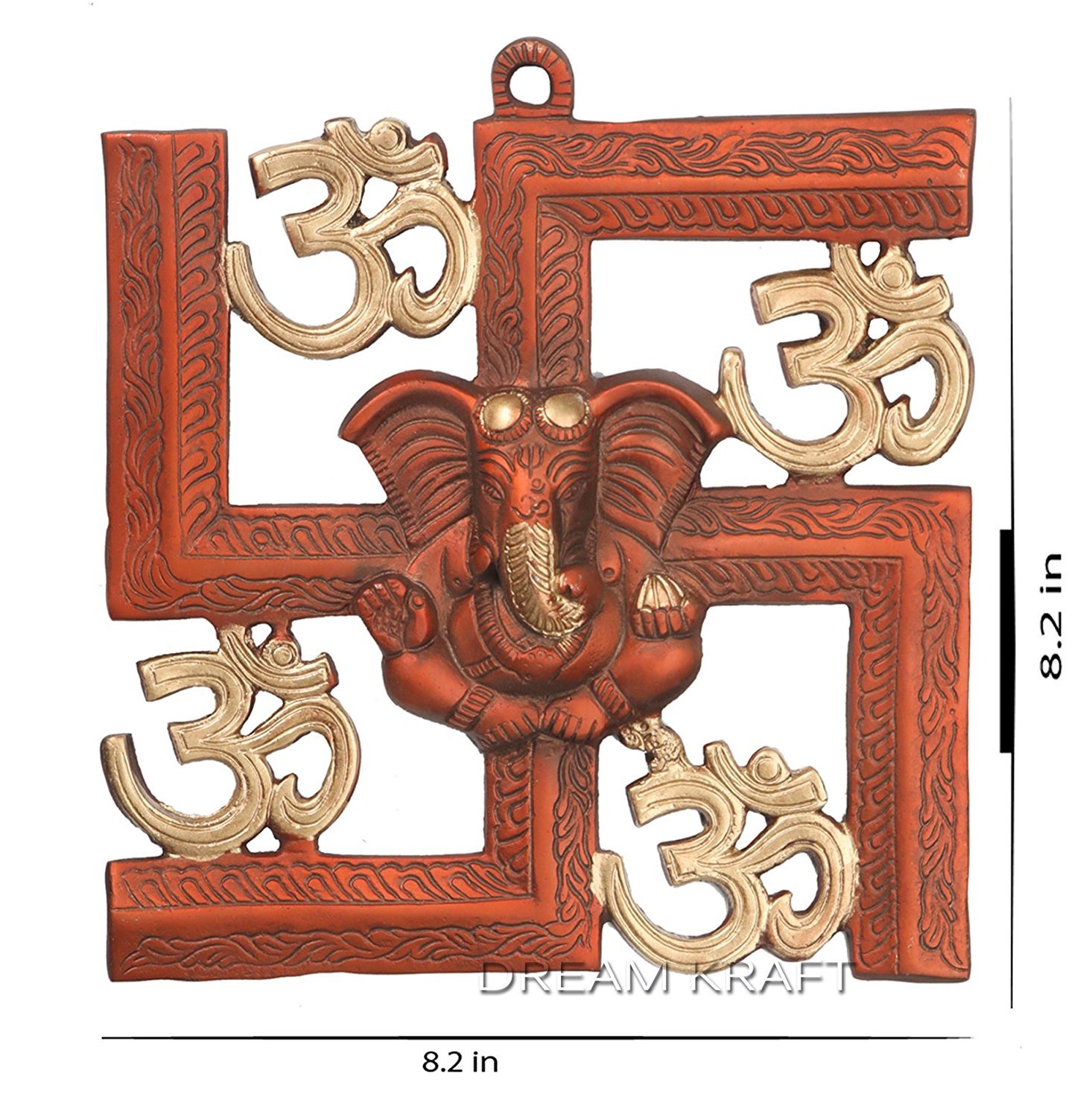 Buy Dreamkraft Wall Door Hanging Of Lord Ganesha On Swastik With