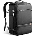 Inateck 42L Carry on Travel Laptop Backpack 22x14x9 Airline Approved, Extra Large Cabin Luggage for Women and Men, Fit 15.6 Inch Laptop Notebooks for Weekender, Black