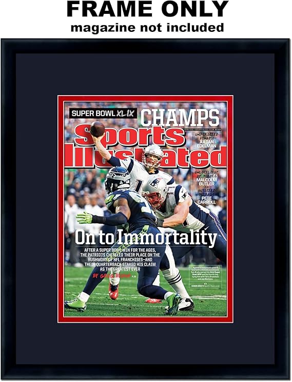 Sports Illustrated Magazine Frame with New England