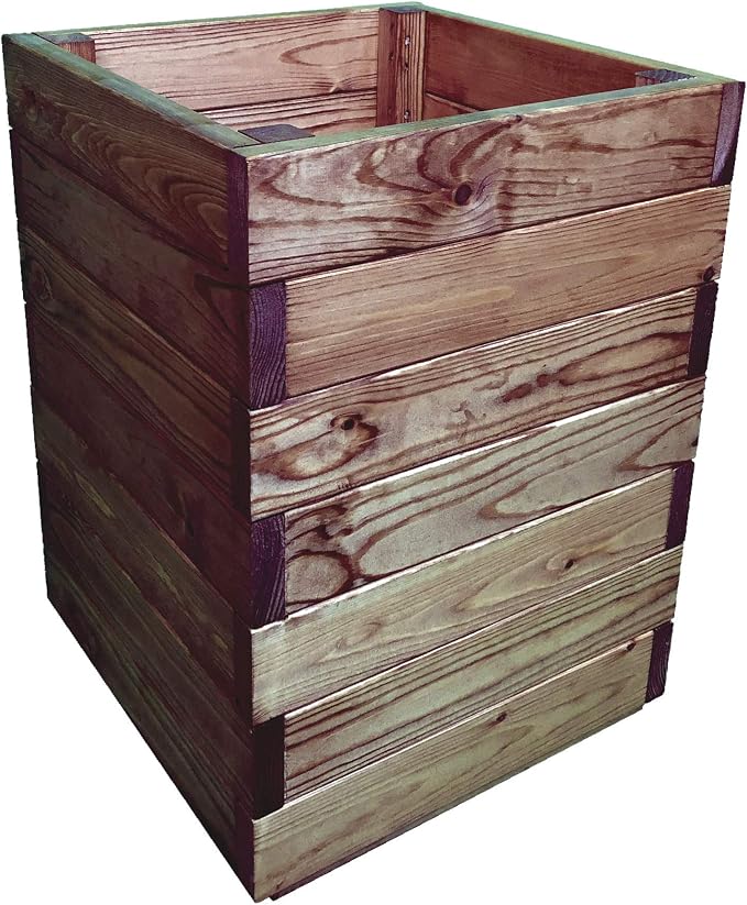 extra large wooden planters for outside