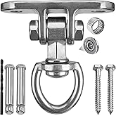 WWFFEN Heavy Duty Swing Hanger 360°+180°Rotation 1500LB Capacity for Sandbag Yoga Swing Hammock Chair