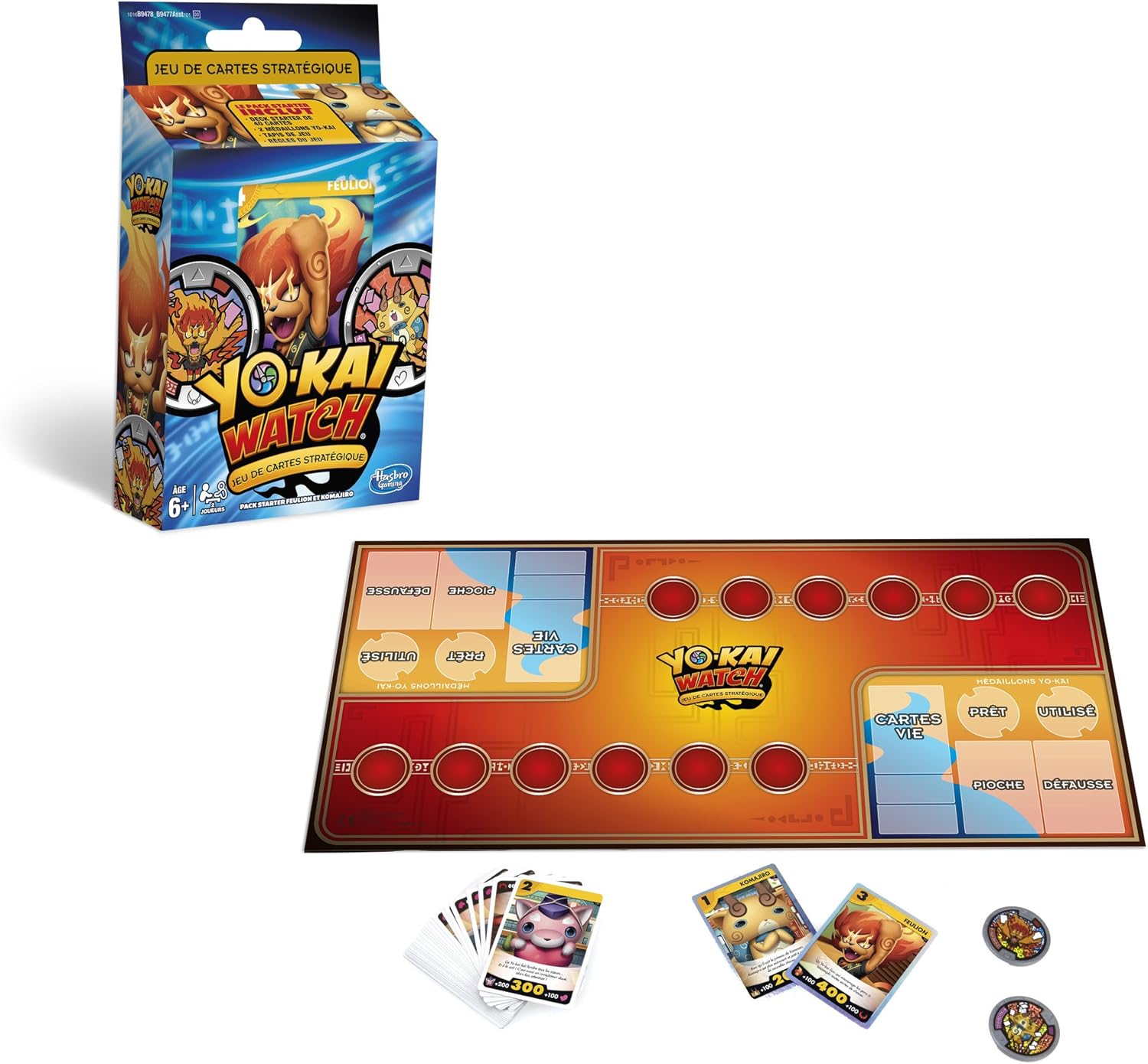 Yokai – B9477 – Cartas – Starter – Modelo Aleatorio (lenguaje español no garantizado)