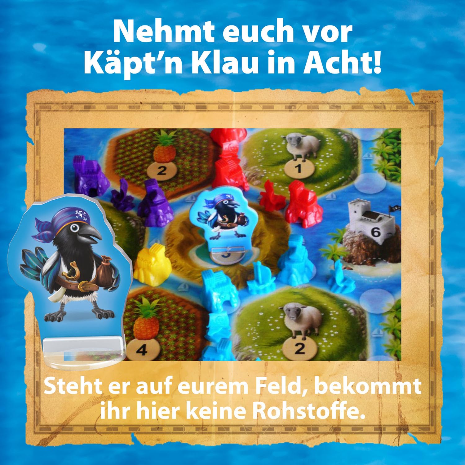 KOSMOS 697495 Catan Junior, Brettspiel für Kinder ab 6 Jahre, Kinderspiel-Variante von Siedler von Catan, Familienspiel für 2-4 Personen ab 6 Jahren 5