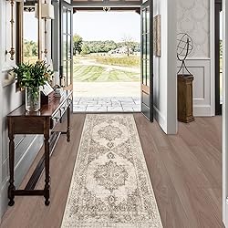 Area Rug 2x6 Runner Rugs: Washable Vintage Hallway