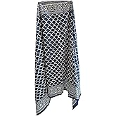 Hand Block Print Sarong, Women Pareo Hand Dyed Scarves Indian Hand Block Print Scarves,Stole Cotton Scarves Size 44x72 Inch ss014