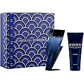 Carolina Herrera Bad Boy Cobalt 2-Piece Set for Men, (3.4 Oz Eau De Parfum Spray + 3.4 Oz Shower Gel)