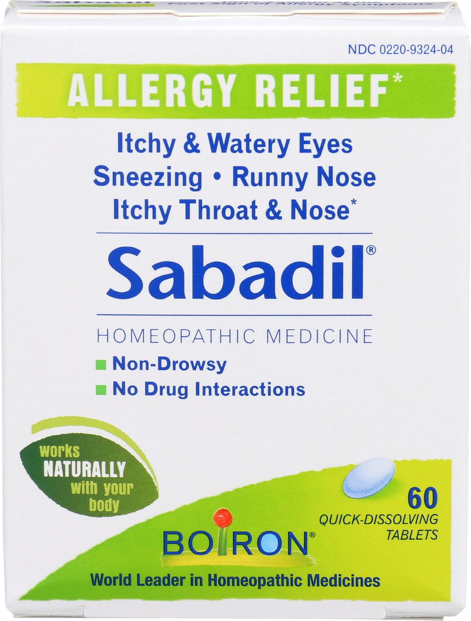 Boiron, Sabadil, 60 Tablets