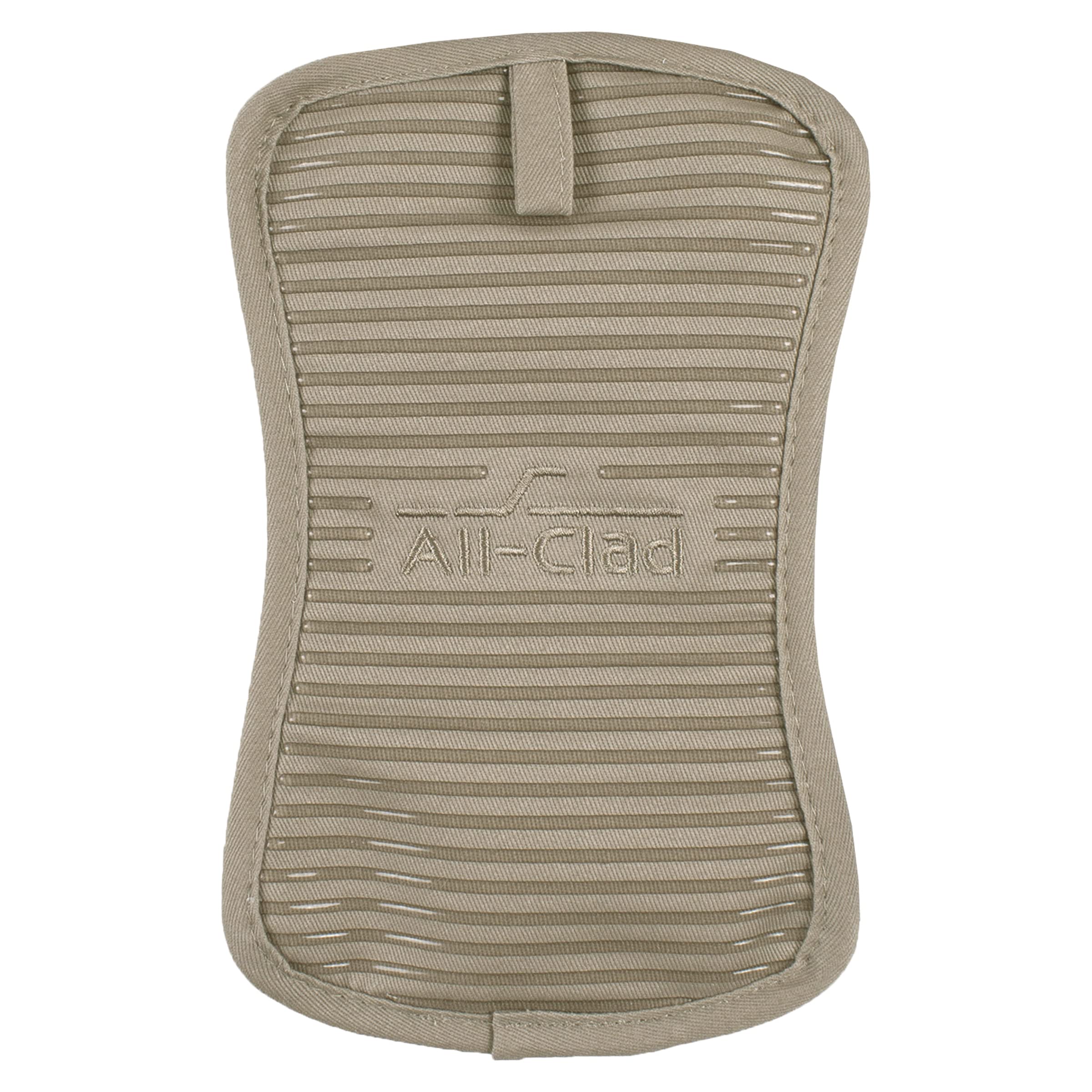 Silicone Pot Holders for Kitchen, 100% Cotton, Heat-Resistant Up to 500 Degrees, 1 Pack Mushroom All-Clad Textiles