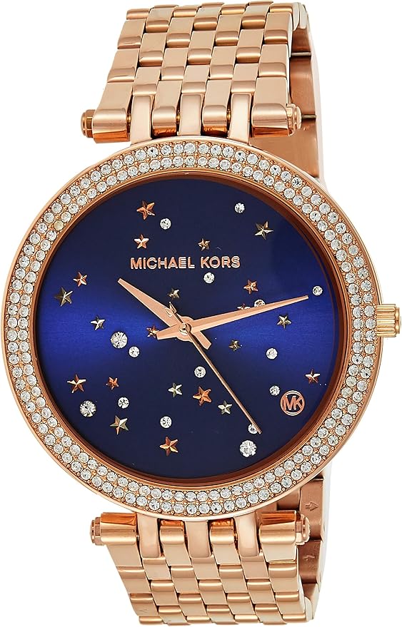 Buy Michael Kors Analog Blue Dial Women's Watch MK3728 at Amazon.in