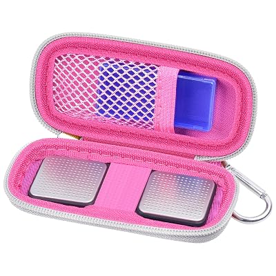 Heart Monitor Case Compatible with AliveCor Kardia Mobile ECG/for KardiaMobile 6L for Apple and Android Device - CASE ONLY (Rose Red)