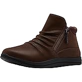 Clarks Women's Breeze Path Ankle Boots | Versatile Jeans-to-Skirts Style, Breathable Mesh Lining, Ankle-High Profile, Cushion Soft Comfort