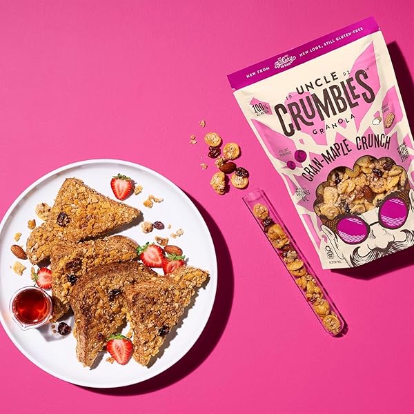 UNCLE CRUMBLES, GRANOLA CRAN MAPLE CRUNCH, 11 OUNCE