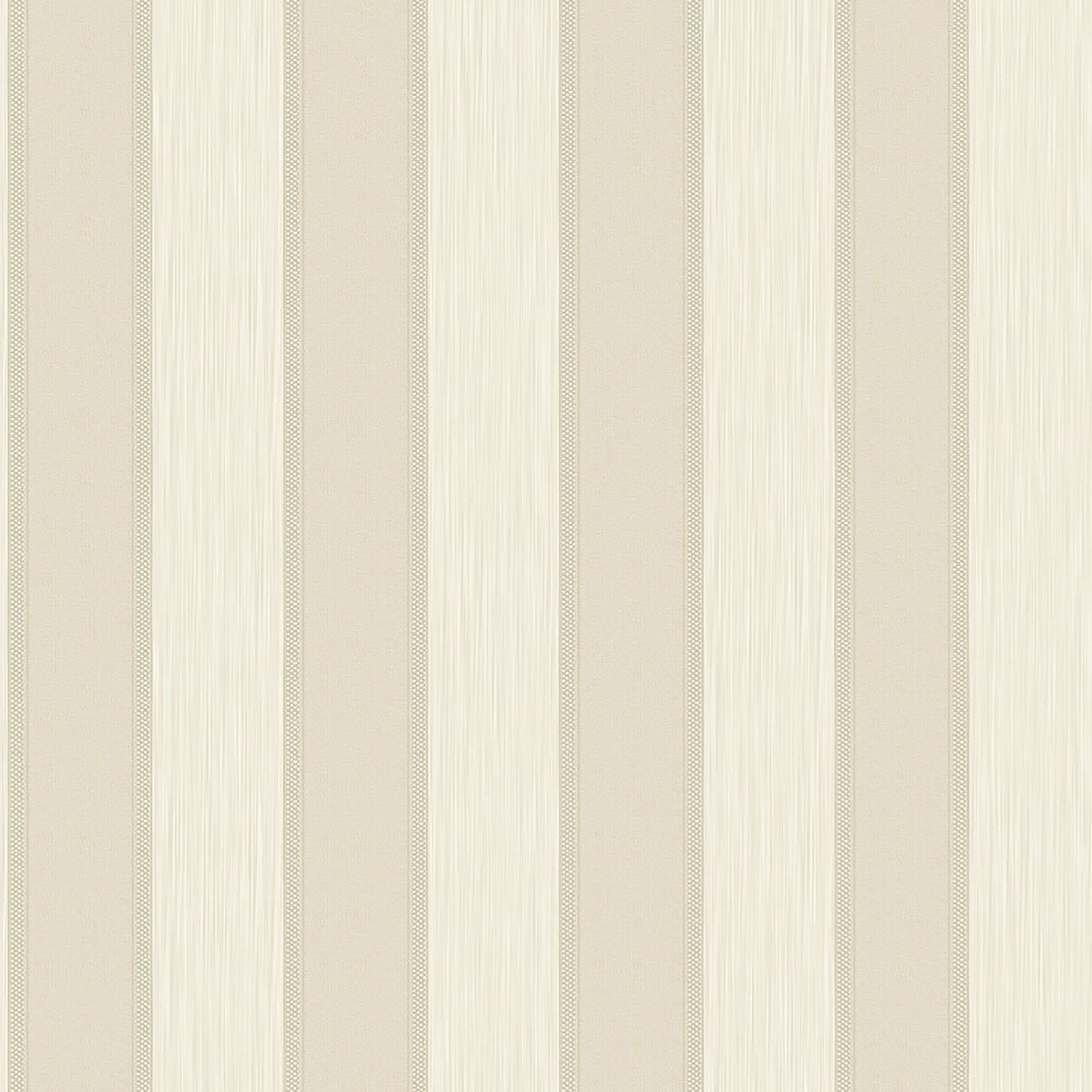 Galerie 95211 Ornamenta 2 Classic Stripe Wallpaper, Cream/Light Beige, 10m x 53cm