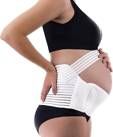 Pregnancy Support Belt Maternity Belly Band Breathable Back Bump Pelvis Post Maternity Belt By Busy Bug Amazon Co Uk Clothing