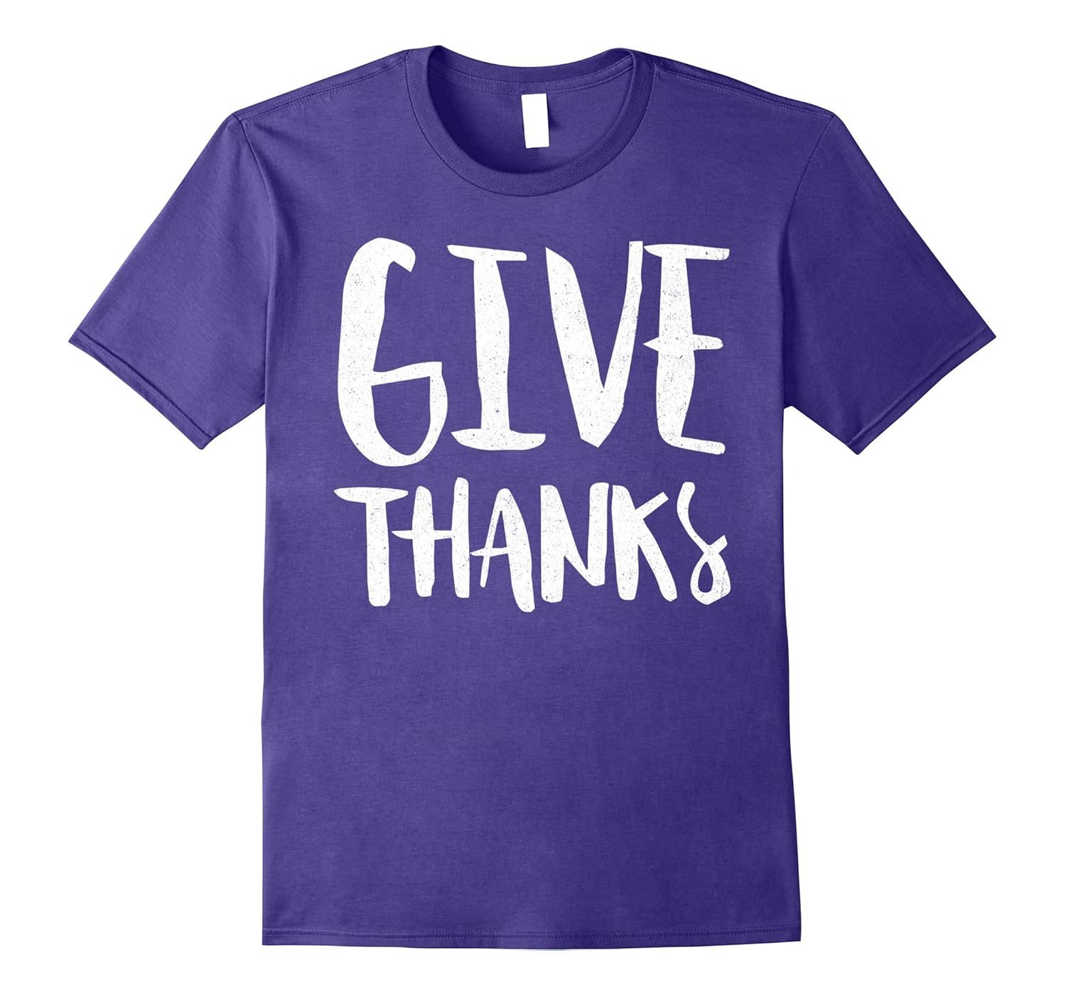 Give Thanks T-Shirt Happy Turkey Day Gift Shirt-Rose