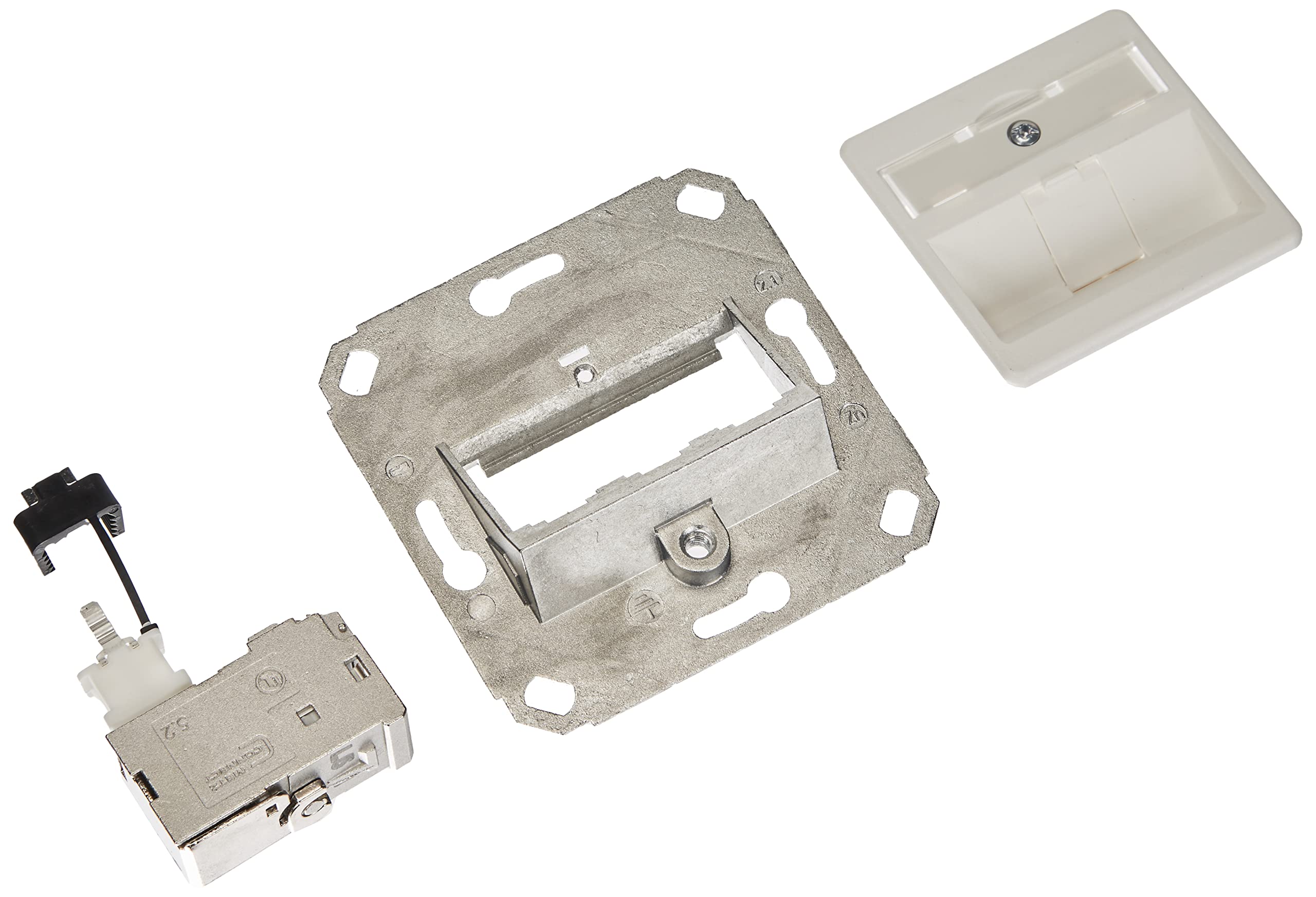 BTR 130b12d11102-e – Data Transmission (Cat. 6, 1 PORT PLUG), White