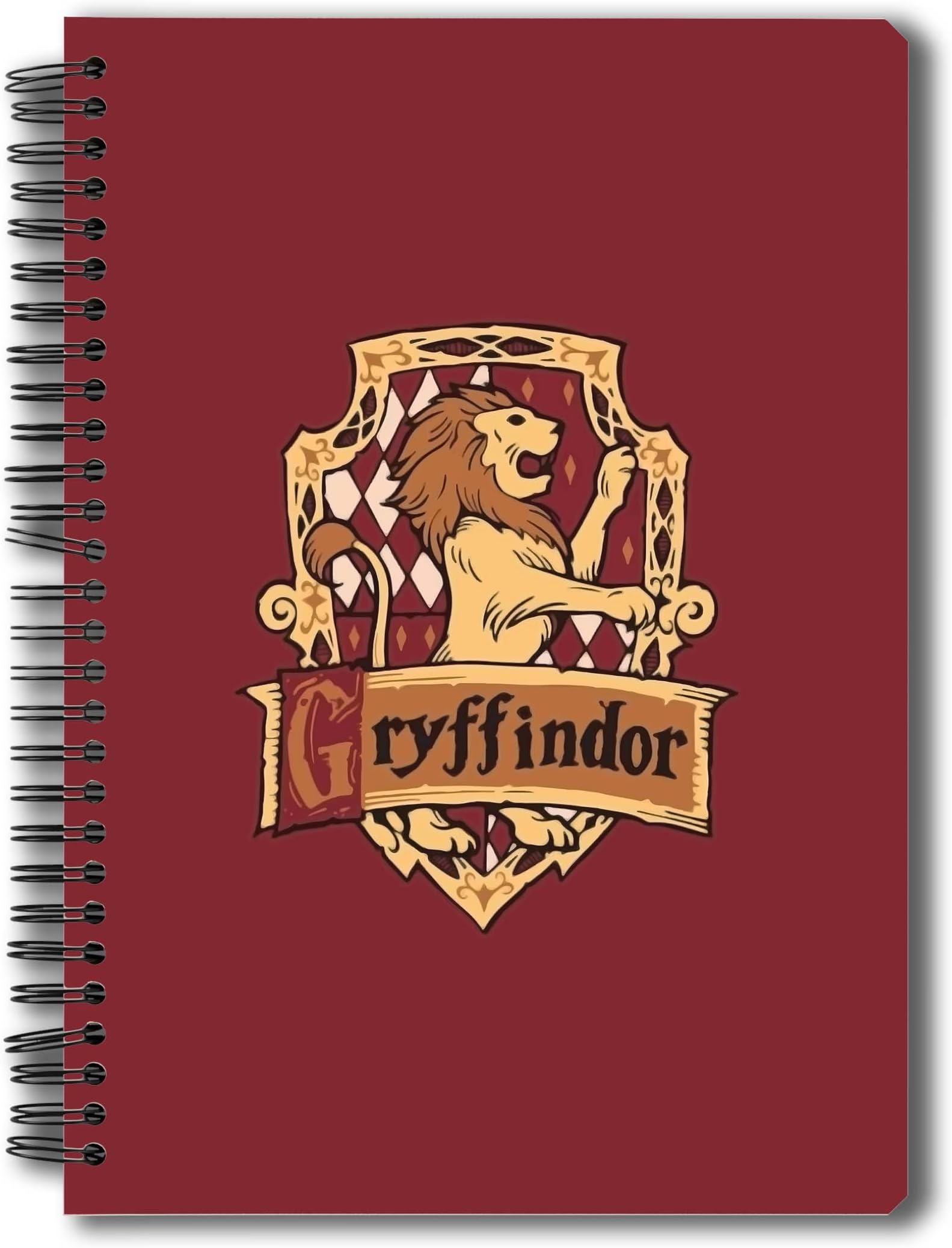 Mc Sid Razz Official "Harry Potter"- Fan Collection - 3 Notebook, licensed by Warner Bros, USA (Griffendor)