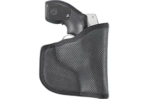 DeSantis Nemesis Pocket Holster - Gun Pocket Holsters for Concealed Carry, Conceal Carry Pocket Holster for Pistols, Revolvers, Soft, Designed for Comfort & Discreet Carry, Ambidextrous