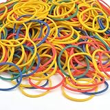 ZZLBZN 400 Grams Elastic Rubber Bands 38mm Thick Stretchy Natural Color view 3