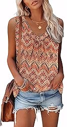OFEEFAN Womens Tank Tops Summer Workout Tops for