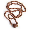Wonder Care - Original Nepali Rudraksha Bead/Rudraksha Bead Natural Rudra Religious Rosary Bead Mala 5 mukhi