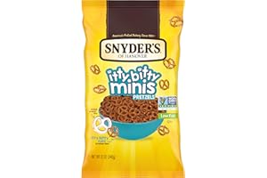 Snyder's of Hanover, Itty Bitty Minis Pretzels, 12 Oz Bag