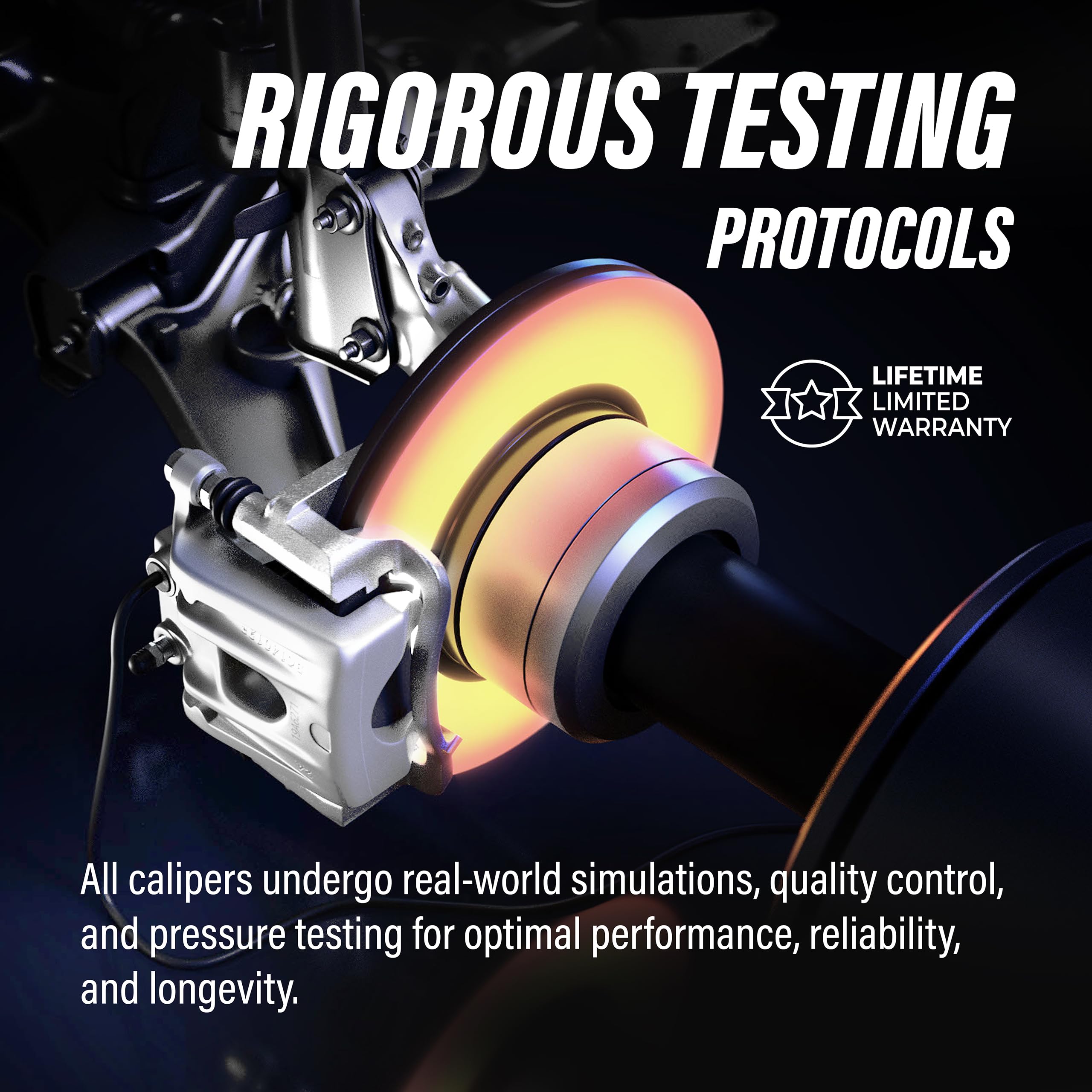 CMX Rear Left (Driver Side) Disc Brake Caliper