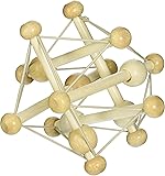 Manhattan Toy Skwish Natural Rattle and Teether Grasping Activity Toy