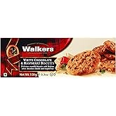 Walker's White Chocolate & Raspberry Biscuits, 150g