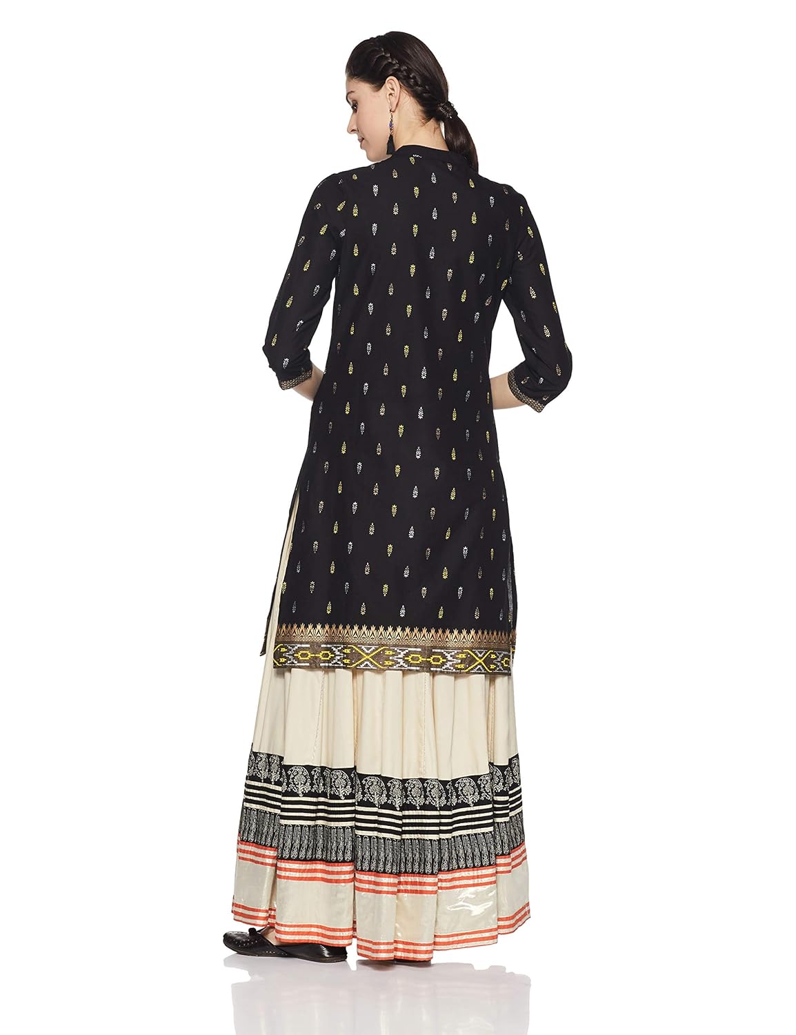 amazon brand - myx women's straight kurta