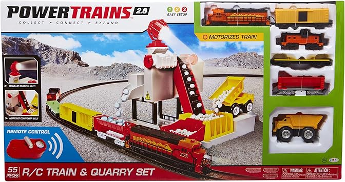 power trains radio controlled quarry set