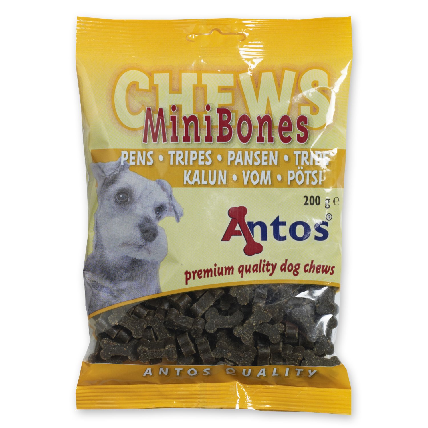 Antos Mini Bones Tripe Training Treat 200g (Pack of 14)