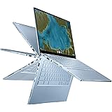 ASUS Chromebook Flip C433 2 in 1 Laptop, 14" Touchscreen FHD NanoEdge Display, Intel Core m3-8100Y Processor, 8GB RAM, 64GB e