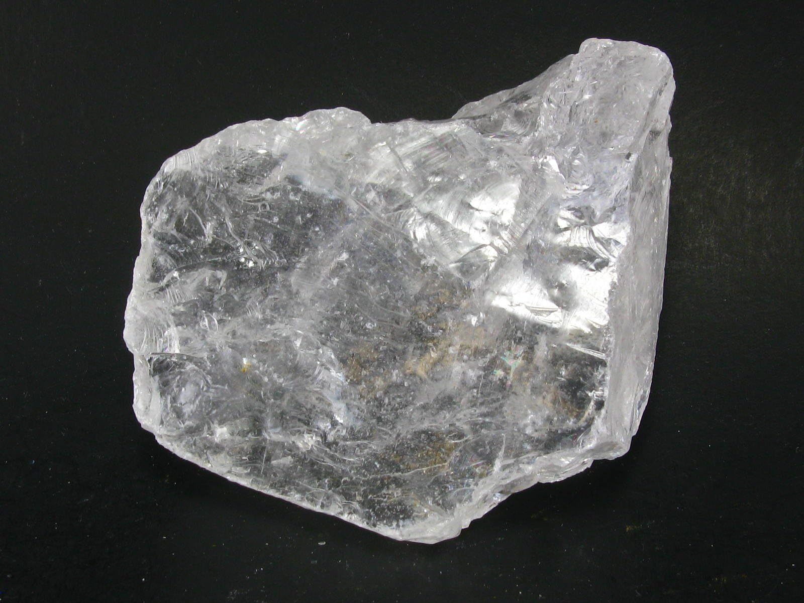 Clear Satyaloka Azeztulite From India - 122 Grams - 3.0"