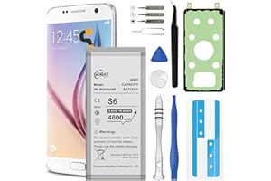 GOBAT Replacement for Samsung Galaxy S6 Battery,4800mAh High Capacity Compatible with Samsung Galaxy S6 Model (SM-G920 G920V 