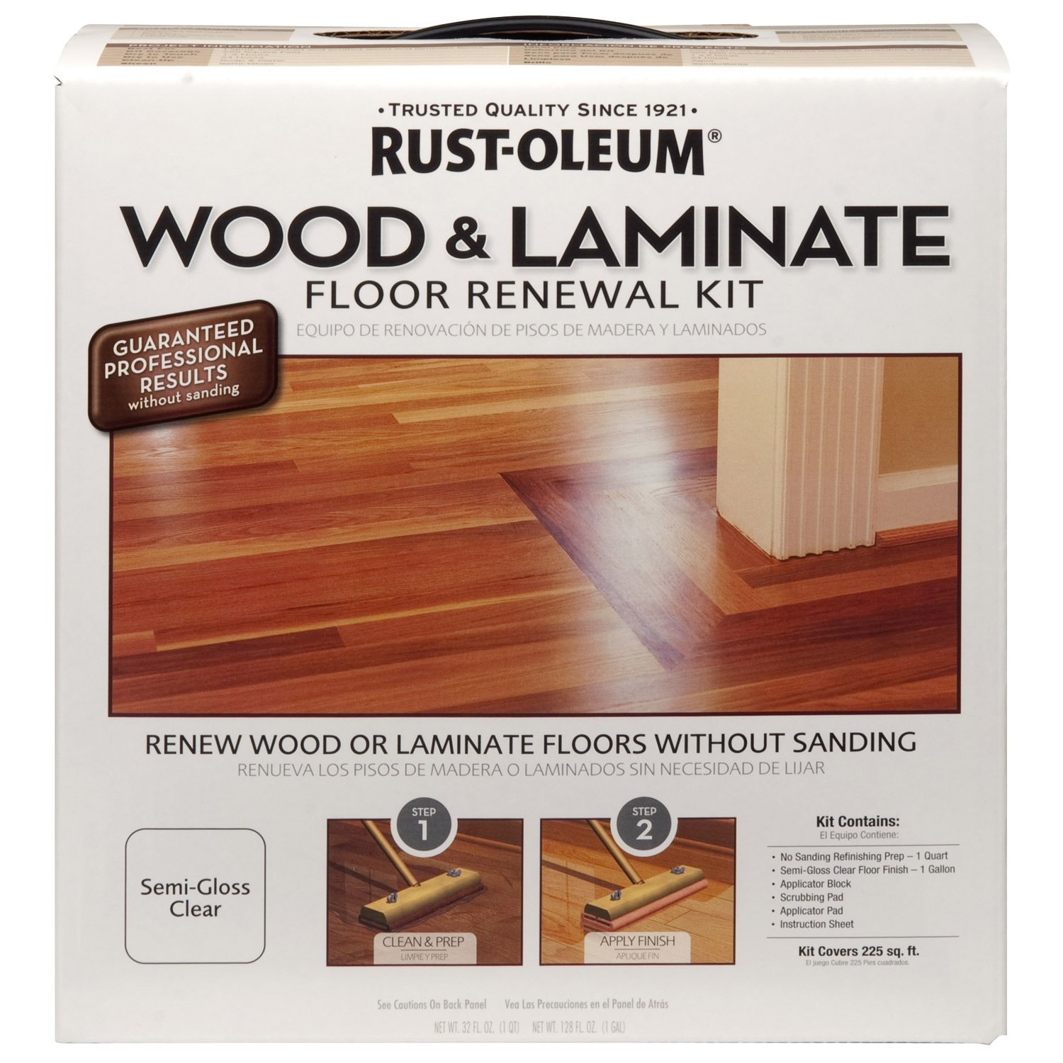 Rust Oleum 264869 Wood And Laminate Floor Renewal Kit Amazon In