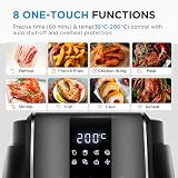 Midea Air Fryer 4L 1500W 8 Programs 35-200°C Shake Alarm 60min view 3