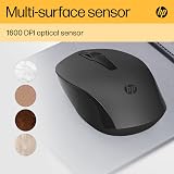HP 150 Wireless Mouse 1600 DPI 2.4GHz Receiver Ambidextrous Black view 5