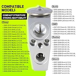 52495729 A/C Expansion Valve Compatible with