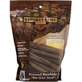 Savory Prime 25-Pack Pressed Roll, 5-Inch, Natural, All Breed Sizes (49600023)