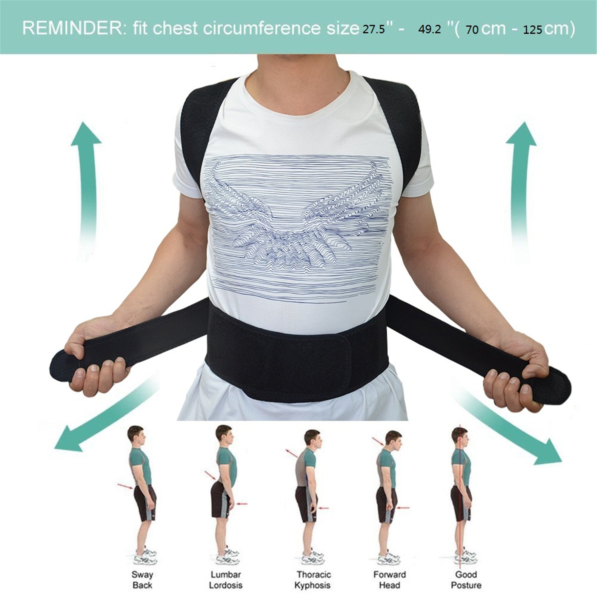 thoracic back support brace