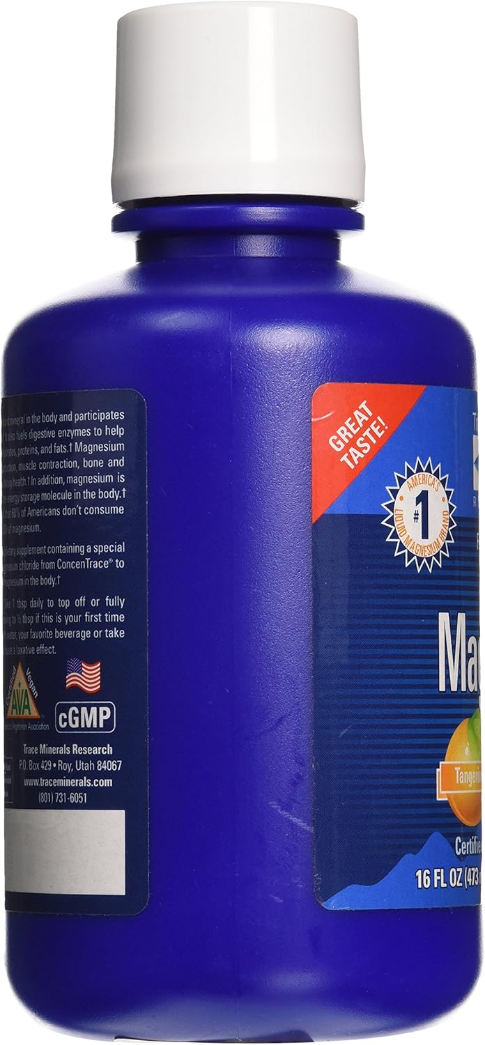 Trace Minerals Research Liquid Magnesium 300 Mg, 16 Fl oz: Health & Personal Care