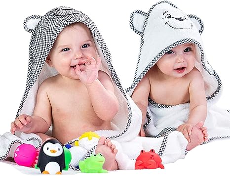 amazon baby hooded bath towels